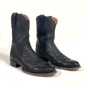 Tecovas The Duke Ostrich Western Boots